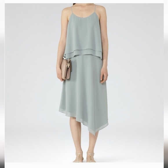 Reiss Tiered Ansley Dress - Picture 4 of 9